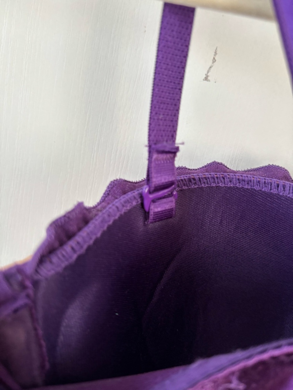 Purple Satin Corset Bustier Gothic Fairycore Renaissance L Cups Whimsigoth Vamp - Picture 8 of 13